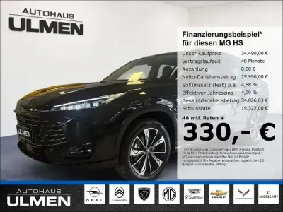 Neu MG HS Luxury 224 PS (164 kW) 2026 Schwarz SUV