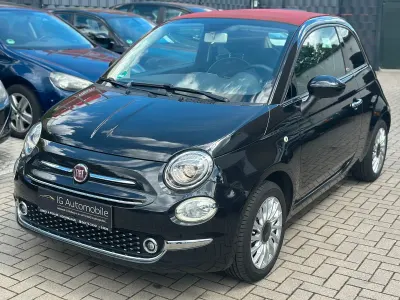Używany Fiat 500C Lounge 69 KM (50 kW) 2017 Czarny Kabriolet
