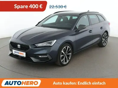 Usata Seat Leon FR 150 CV (110 kW) 2021 Grigio Station wagon