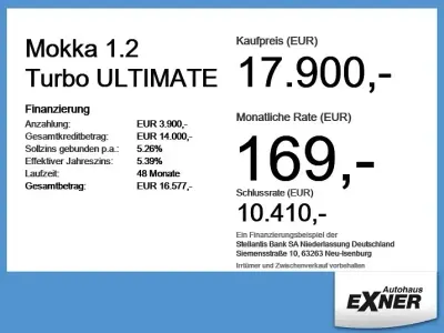 Gebraucht Opel Mokka Ultimate 131 PS (96 kW) 2023 Schwarz SUV