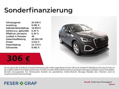 Gebraucht Audi Q2 Advanced 150 PS (110 kW) 2022 Manhattangrau metallic SUV