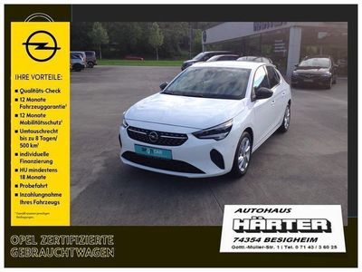 Weiß (jadeweiss) Gebraucht 2023 Opel Corsa Elegance Kleinwagen | 15.990 € (Fairer Preis)