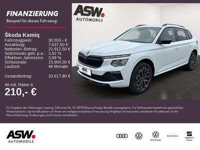 Neu Skoda Kamiq 116 PS (85 kW) 2025 Moonweiß perleffekt SUV