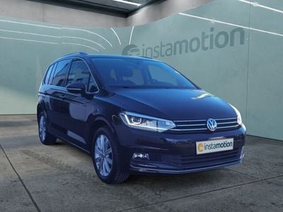 Gebraucht VW Touran Highline 150 PS (110 kW) 2018 Schwarz Van / Kleinbus