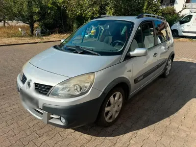 Gebraucht Renault Scénic II 131 PS (96 kW) 2008 Silber Van / Kleinbus