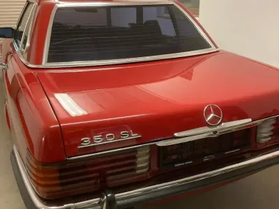 Gebraucht Mercedes SL450 220 PS (161 kW) 1972 Rot Cabrio
