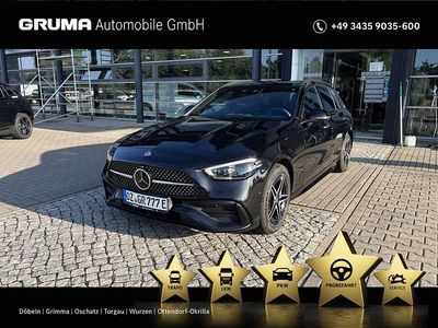 Lack obsidianschwarz Gebraucht 2024 Mercedes C300 AMG Kombi | 47.990 € (Etwas zu teuer)