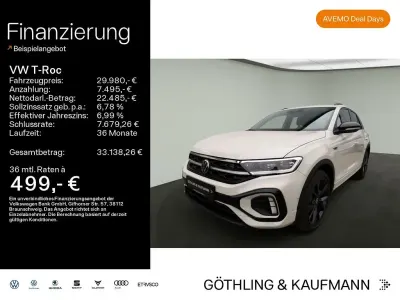 Gebraucht VW T-Roc R-line 150 PS (110 kW) 2025 Grau SUV