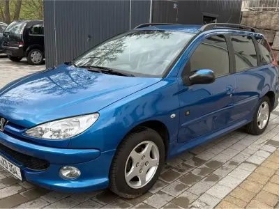Occasion Peugeot 206 109 PK (80 kW) 2006 Blauw Stationwagen