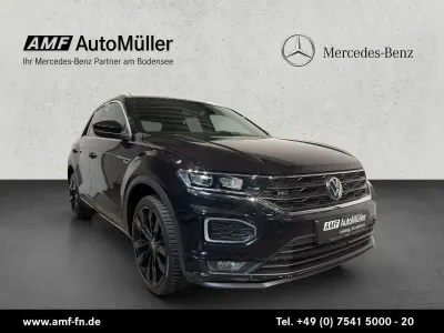 Gebraucht VW T-Roc R-line 150 PS (110 kW) 2021 Schwarz SUV