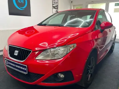 Gebraucht Seat Ibiza Stylance 69 PS (50 kW) 2010 Rot Kleinwagen