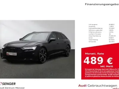 Brugt Audi S6 Sport 344 HK (253 kW) 2024 Sort Stationcar
