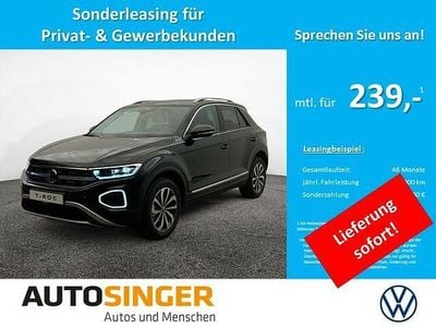 Gebraucht VW T-Roc R-line 150 PS (110 kW) 2022 Schwarz SUV