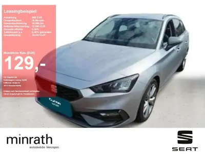 Gebraucht Seat Leon FR 110 PS (80 kW) 2022 Silber Kombi