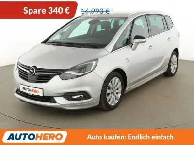 Gebraucht Opel Zafira Tourer Innovation 170 PS (125 kW) 2018 Silber Van / Kleinbus