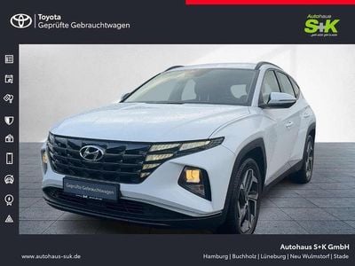 Gebraucht Hyundai Tucson Basis 265 PS (194 kW) 2022 Atlas white / sol (weiß) SUV