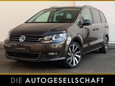 Gebraucht VW Sharan Allstar 150 PS (110 kW) 2017 Black oak brown metallic Van / Kleinbus