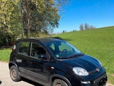 Begagnad Fiat Panda 4x4 Wild 86 HK (63 kW) 2017 Svart Halvkombi