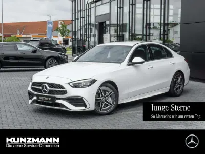 Gebraucht Mercedes C300 AMG 258 PS (189 kW) 2022 Polarweiss Limousine
