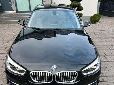 Schwarz Gebraucht 2017 BMW 116 Urban Line Kleinwagen | 11.800 € (Fairer Preis)