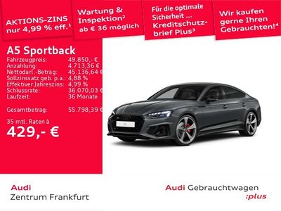 Daytonagrau perleffekt Gebraucht 2024 Audi A5 S-Line Limousine | 49.850 € (Fairer Preis)