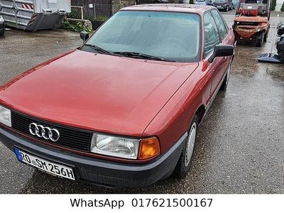 Second-hand Audi 80 88 CP (64 kW) 1988 Roșu Berlinǎ