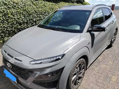 Gebraucht Hyundai Kona N Line 199 PS (146 kW) 2022 Grau SUV