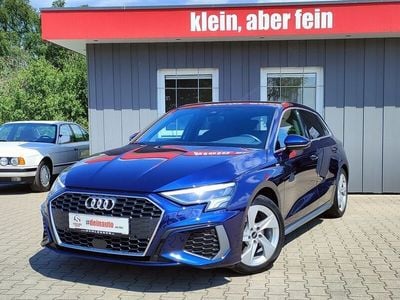 Gebraucht Audi A3 Sportback S-Line 150 PS (110 kW) 2021 Blau Kleinwagen