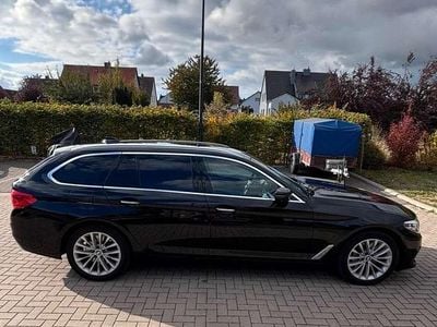 Schwarz Gebraucht 2017 BMW 530 Luxury Line Kombi | 21.500 € (Fairer Preis)