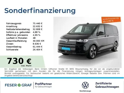 Gebraucht VW Multivan Style 150 PS (110 kW) 2026 Deep black perleffekt Van / Kleinbus
