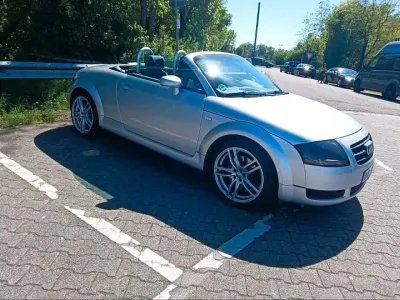 Gebraucht Audi TT Roadster 150 PS (110 kW) 2003 Silber Cabrio