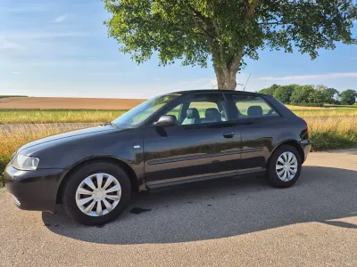 Gebraucht Audi A3 103 PS (75 kW) 2002 Schwarz Kleinwagen