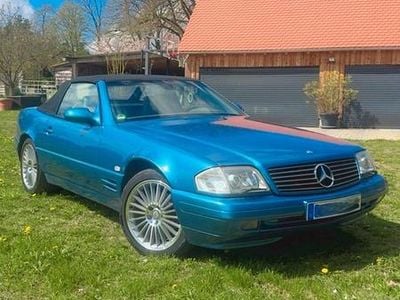 Usata Mercedes SL280 193 CV (141 kW) 1998 Blu Cabrio