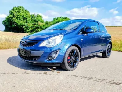 Gebraucht Opel Corsa 69 PS (50 kW) 2011 Blau Kleinwagen