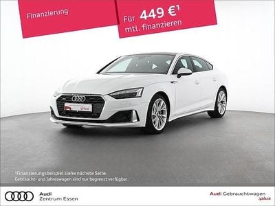 Weiss Gebraucht 2022 Audi A5 Sportback Advanced Plus Kleinwagen | 36.480 € (Guter Preis)