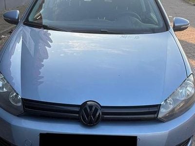 Usata VW Golf VI 80 CV (58 kW) 2008 Blu Utilitaria