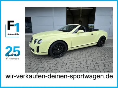 Gebraucht Bentley Continental Supersports 630 PS (463 kW) 2011 Gelb Cabrio