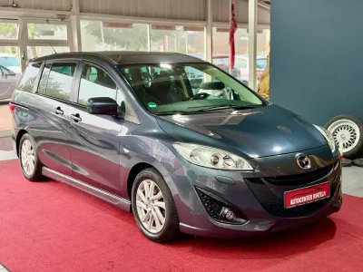 Gebraucht Mazda 5 Sports-Line 116 PS (85 kW) 2011 Grau Van / Kleinbus