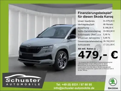 Neu Skoda Karoq SportLine 150 PS (110 kW) 2026 Grau SUV