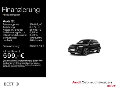 Gebraucht Audi Q5 Advanced Plus 204 PS (150 kW) 2023 Schwarz SUV