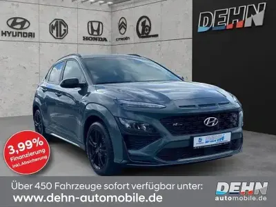 Gebraucht Hyundai Kona N Line 120 PS (88 kW) 2021 Grün SUV