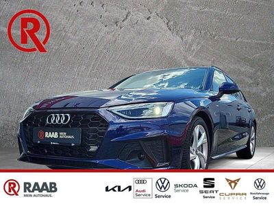Blau Gebraucht 2024 Audi A4 S-Line Kombi | 34.895 € (Superpreis)
