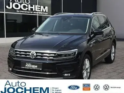 Second-hand VW Tiguan Highline 190 CP (139 kW) 2019 Negru SUV
