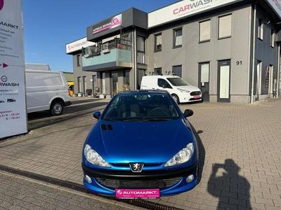 Gebraucht Peugeot 206 CC 109 PS (80 kW) 2003 Blau Cabrio