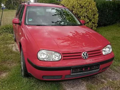 Brugt VW Golf IV 110 HK (80 kW) 2002 Rød Stationcar