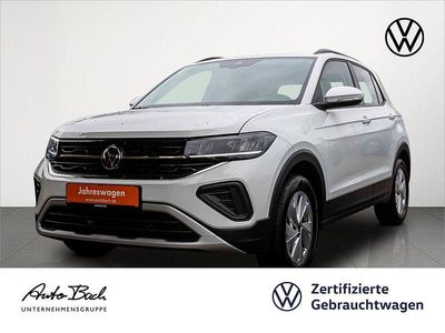 Pure white Gebraucht 2024 VW T-Cross Life SUV | 20.980 € (Fairer Preis)