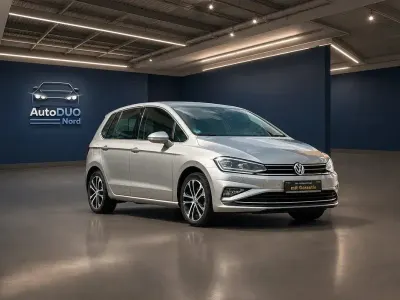 Gebraucht VW Golf Sportsvan Highline 150 PS (110 kW) 2018 Silber Van / Kleinbus