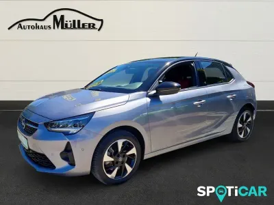 Gebraucht Opel Corsa-e GS Line 100 kW (136 PS) 2022 Kontrast grau/quarz silber Kleinwagen