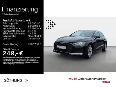 Brugt Audi A3 Advanced Plus 150 HK (110 kW) 2025 Sort Sedan