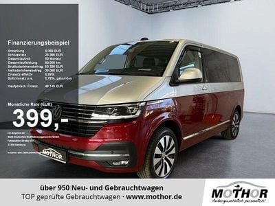Gebraucht VW T6.1 Generation Six 199 PS (146 kW) 2020 Halb silberfarbig halb weinfarbig Van